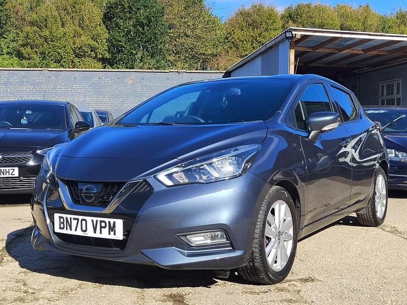 Grey Used 2020 Nissan Micra Acenta Hatchback | £6,750 (Super price) - Image 1/4