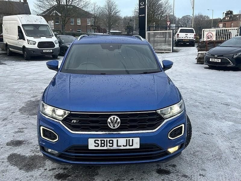 Used VW T-Roc R-line 2019 Blue SUV