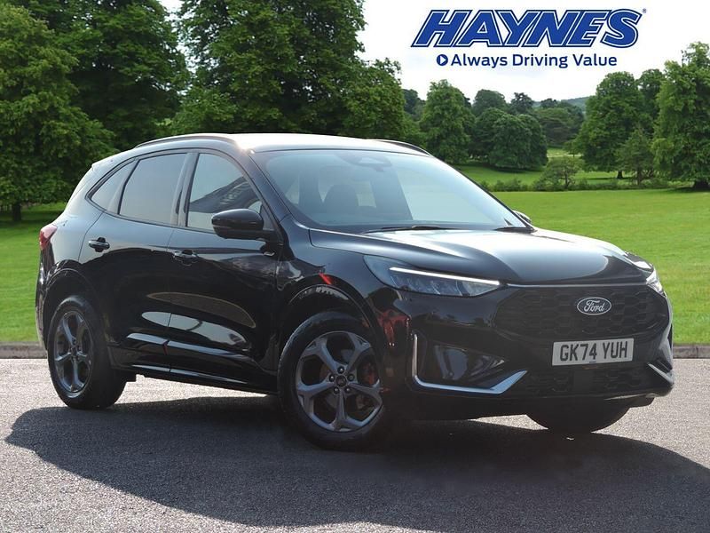 Black Used 2025 Ford Kuga ST-Line SUV | £24,000 (A bit pricey) - Image 1/4