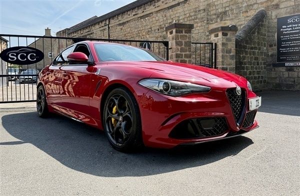 Alfa red Used 2022 Alfa Romeo Giulia Saloon Quadrifoglio Sedan | £51,995 - Image 1/1