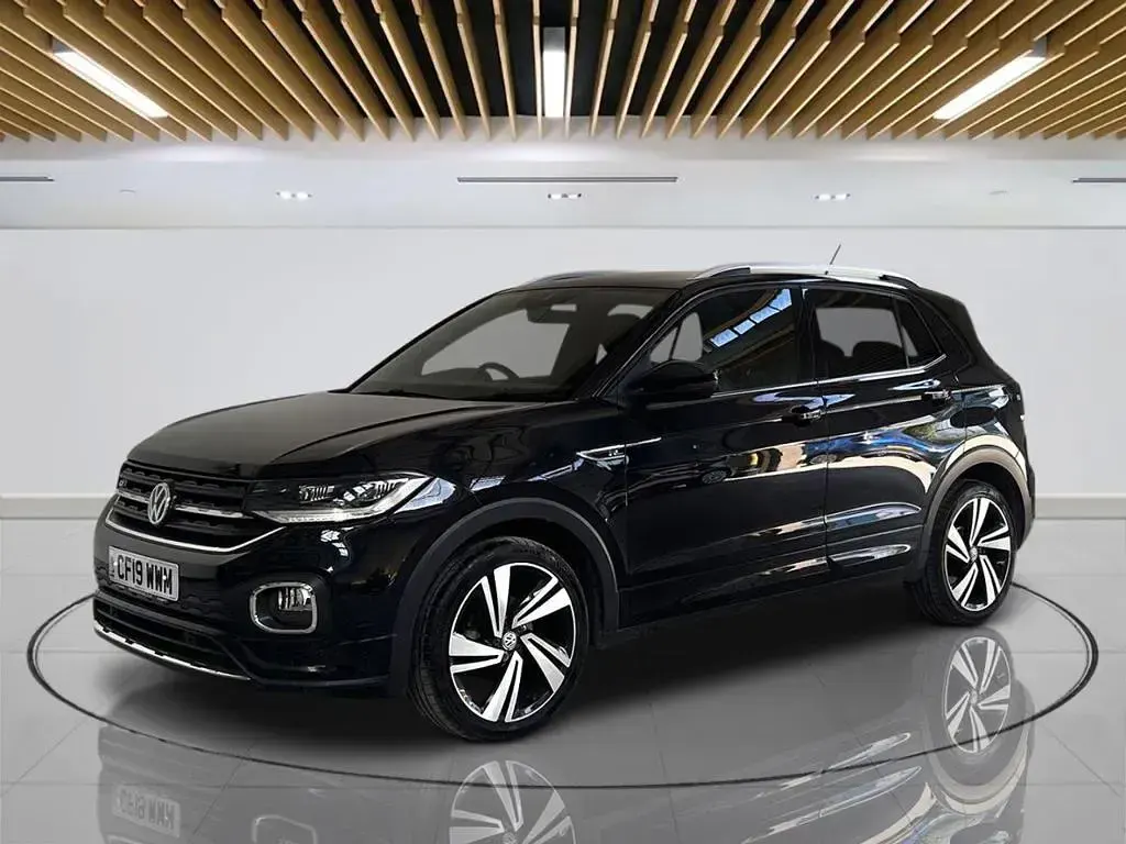 Used VW T-Cross R-line 115 HP (84 kW) 2019 Black SUV