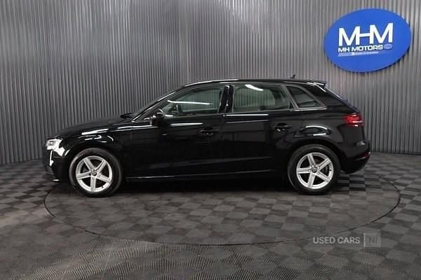 Used Audi A3 116 HP (85 kW) 2018 Black Sedan