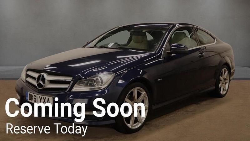 Used Mercedes C180 Sport Edition 156 HP (114 kW) 2011 Blue Coupe