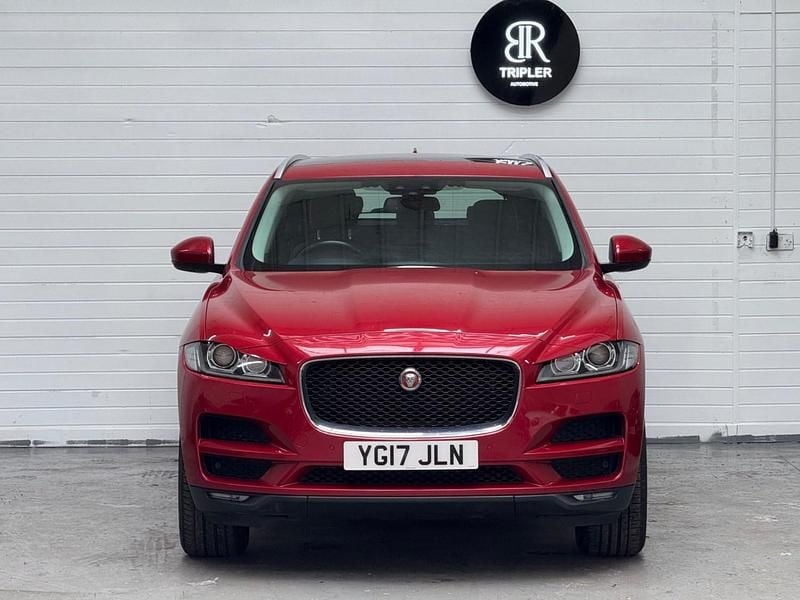 Usado Jaguar F-Pace Portfolio 2017 Vermelho SUV