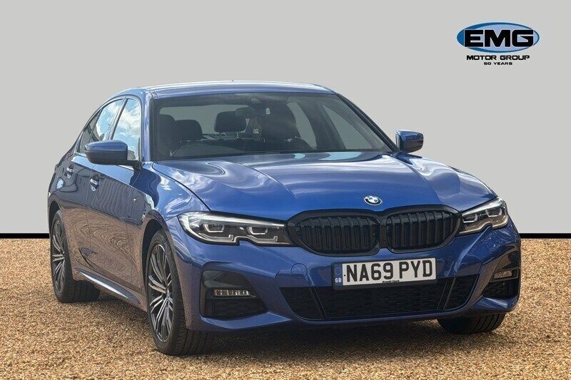 Blue Used 2019 BMW 330 M Sport Sedan | £18,775 (Fair price) - Image 1/3