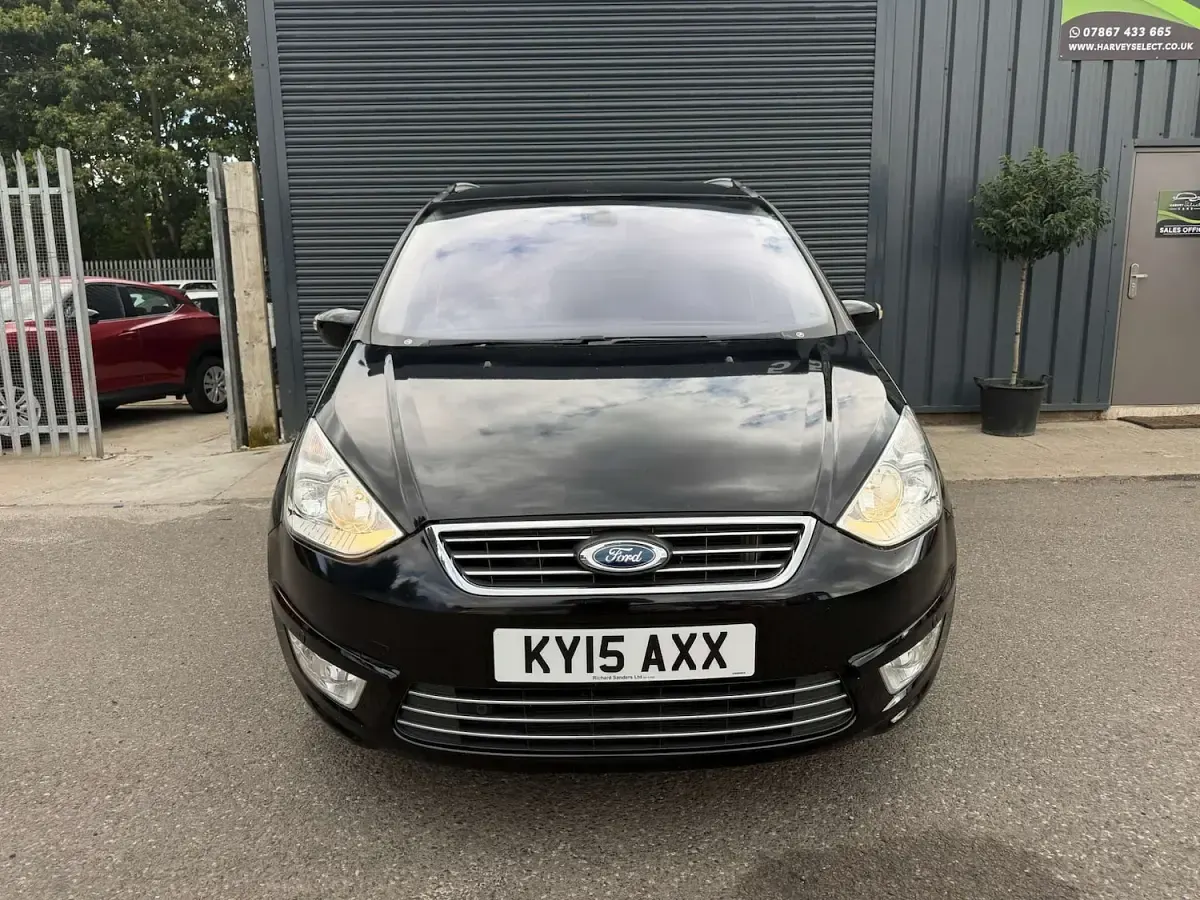 Used Ford Galaxy Titanium 140 HP (102 kW) 2015 Black MPV