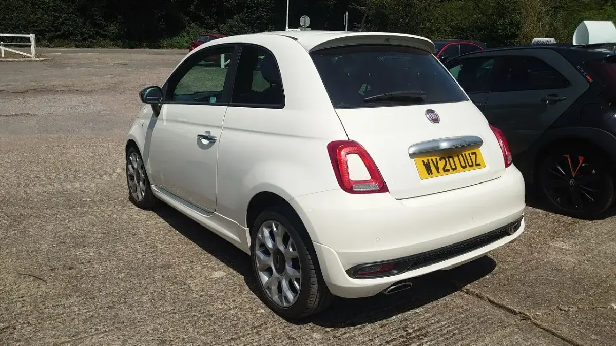 Used Fiat 500 Rock 69 HP (50 kW) 2020 White Hatchback