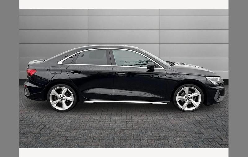 Used Audi A3 S-Line 150 HP (110 kW) 2022 Mythos black Sedan