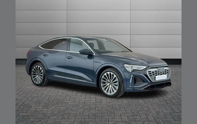 Blue Used 2024 Audi Q8 e-tron S-Line SUV | £48,991 - Image 1/4