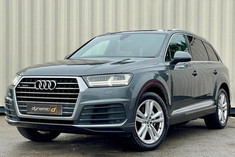 Grey Used 2015 Audi Q7 S-Line SUV | £19,990 (Fair price) - Image 1/1