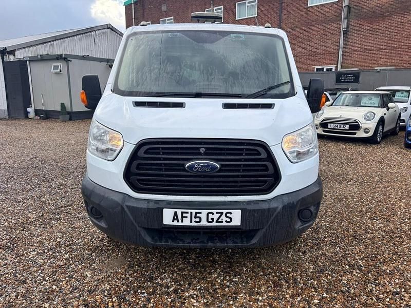 Used Ford Transit 125 HP (91 kW) 2015 White Cabriolet