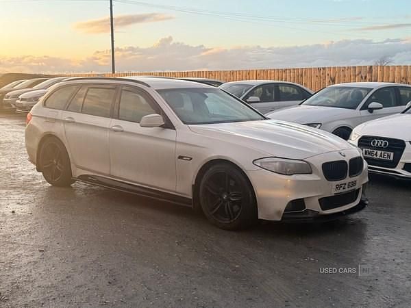Used BMW 520 M Sport 2013 White Estate
