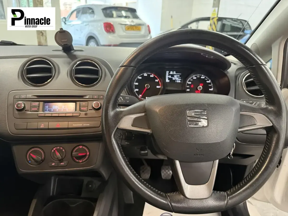 Gebraucht Seat Ibiza I-Tech 105 PS (77 kW) 2015 Weiß Kleinwagen