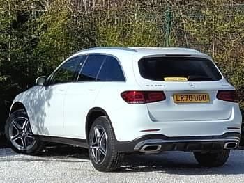 Used Mercedes GLC220 AMG line 194 HP (142 kW) 2020 White SUV