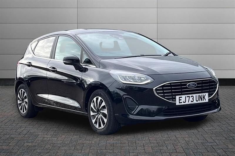 Used Ford Fiesta Titanium 125 HP (91 kW) 2023 Black Hatchback