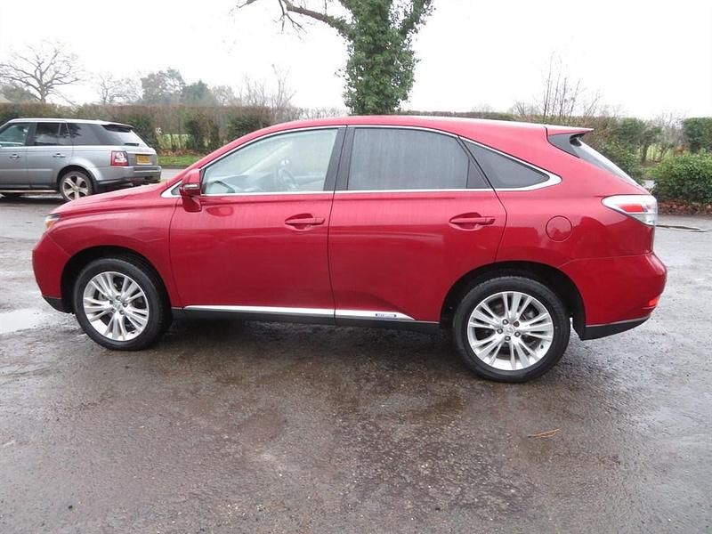 Used Lexus RX450h 2010 Red SUV
