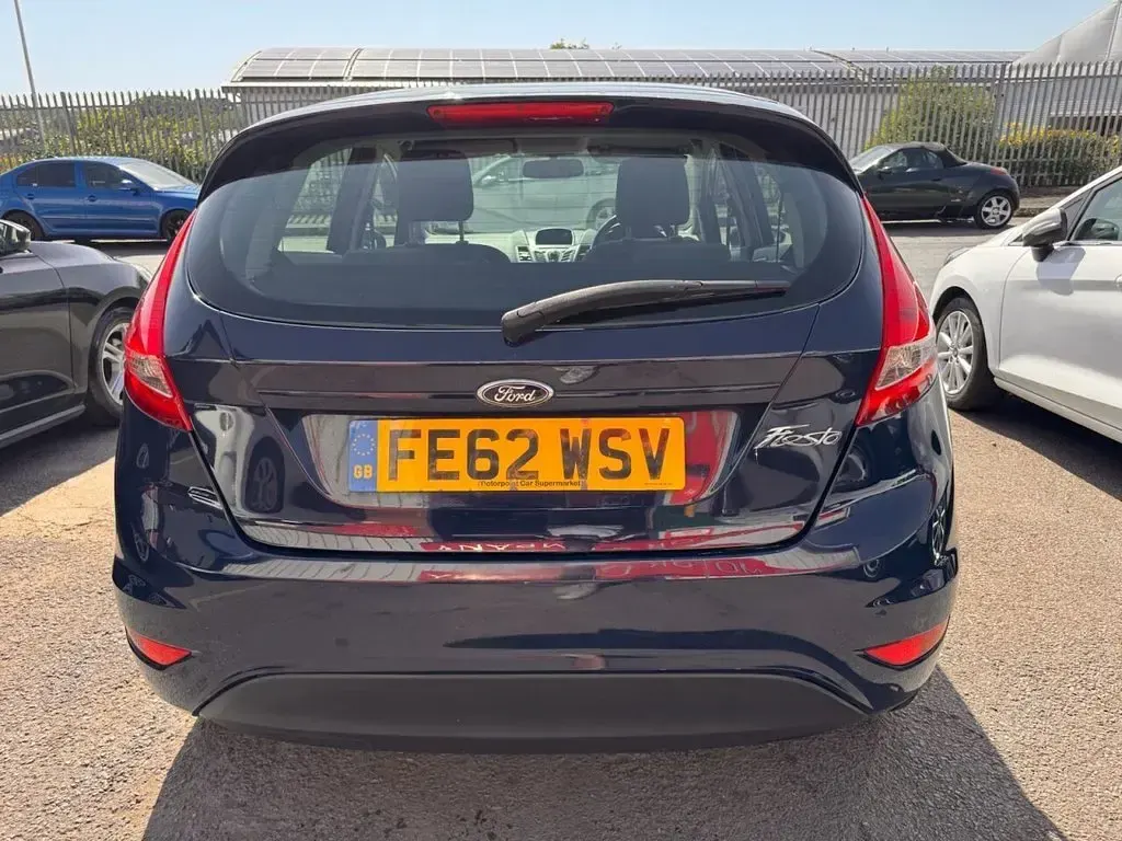 Used Ford Fiesta 2012 Blue Hatchback