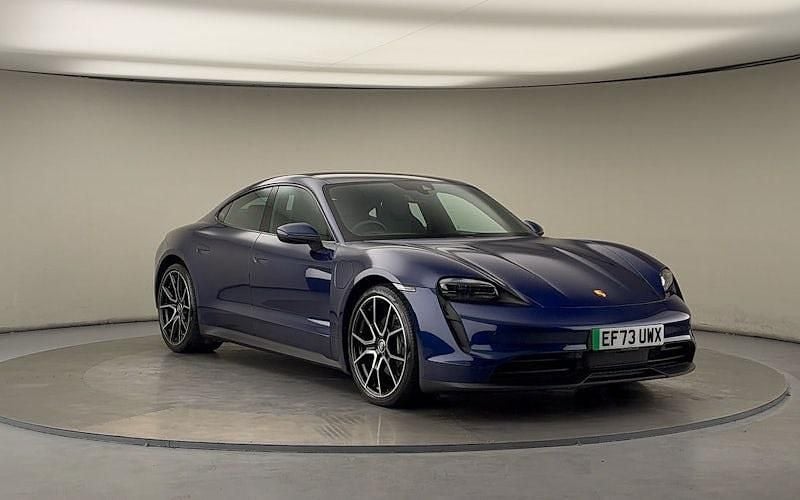 Blue Used 2023 Porsche Taycan Performance Package Sedan | £52,200 (Fair price) - Image 1/4