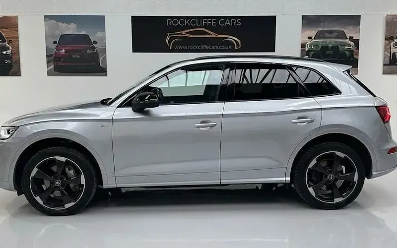 Used Audi Q5 Black Edition 190 HP (139 kW) 2019 Silver SUV