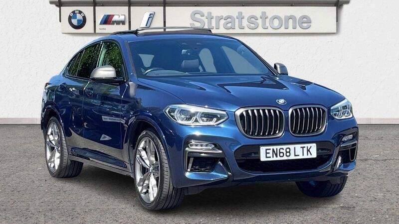 Blue Used 2018 BMW X4 M Sport SUV | £30,999 (Fair price) - Image 1/3