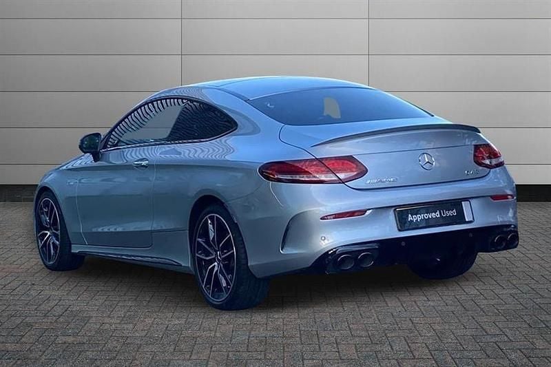 Used Mercedes C43 AMG Premium Plus 390 HP (286 kW) 2023 Silver Coupe
