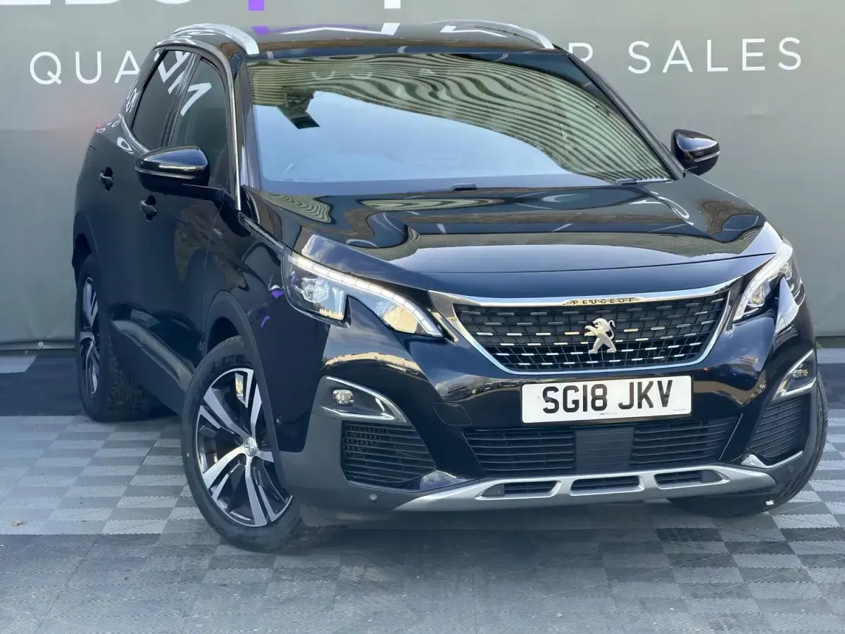 Używany Peugeot 3008 GT-line 2018 Czarny SUV
