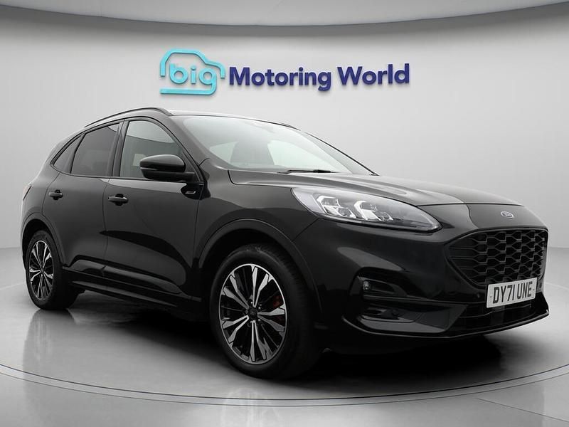 Black Used 2021 Ford Kuga ST-Line X SUV | £18,652 (Fair price) - Image 1/4