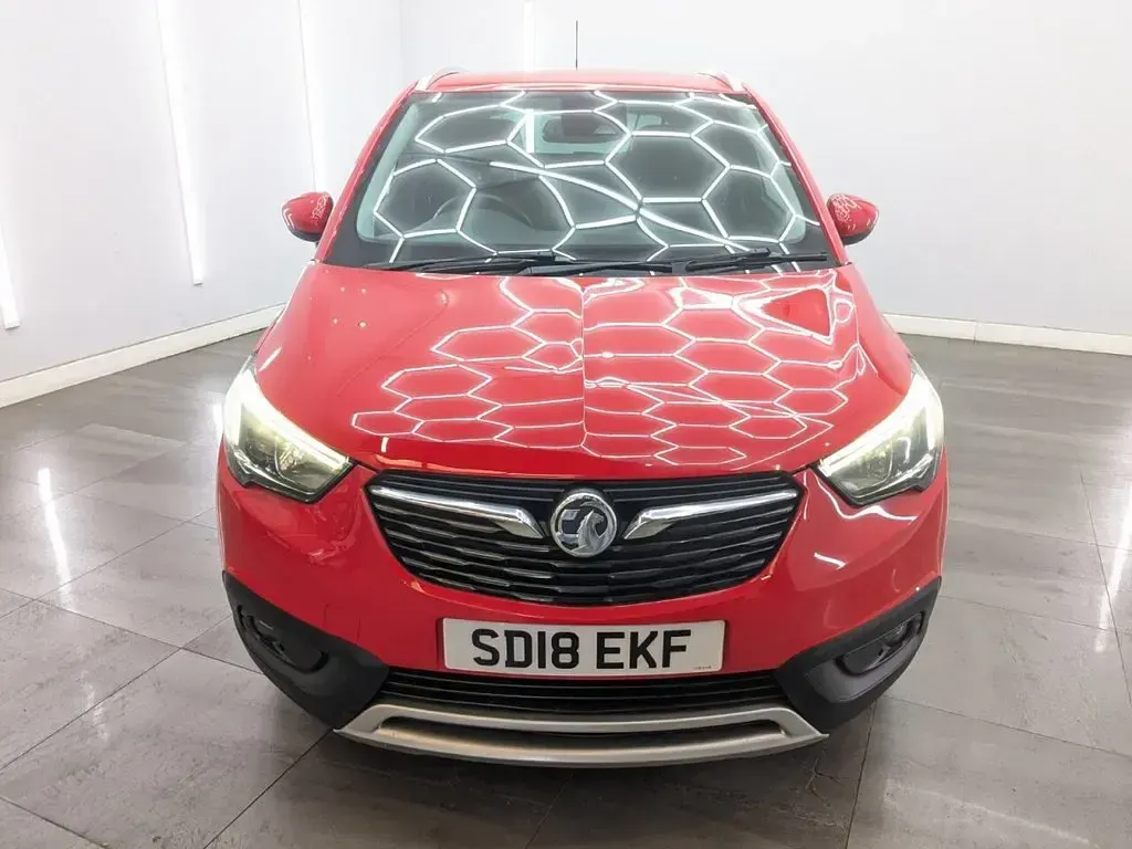 Used Vauxhall Crossland X Elite 81 HP (59 kW) 2018 Red SUV