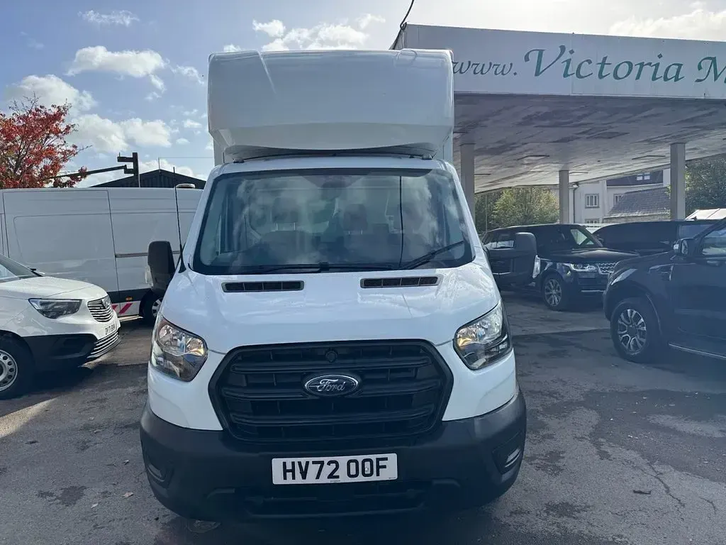 Used Ford Transit S 130 HP (95 kW) 2022 White Cabriolet
