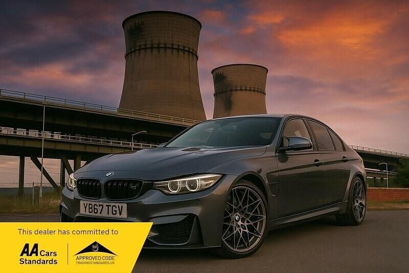 Grey Used 2017 BMW M3 Competition Edition Sedan | £28,490 (Good price) - Image 1/3