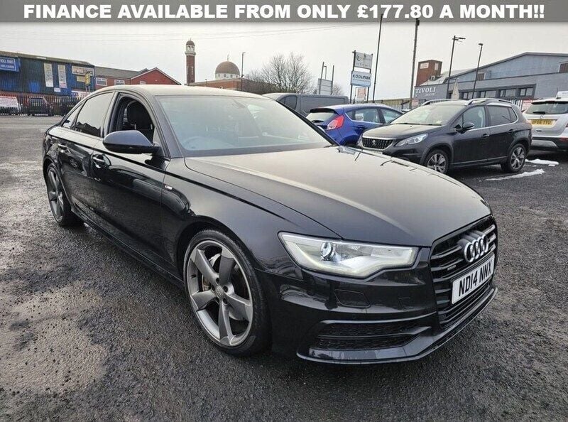 Black Used 2014 Audi A6 Black Edition Sedan | £8,995 (Good price) - Image 1/4