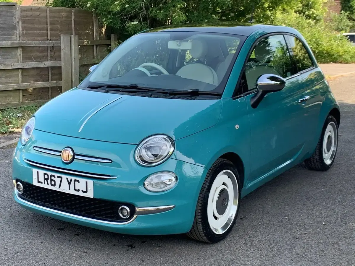 Used Fiat 500 S 69 HP (50 kW) 2017 Green Hatchback