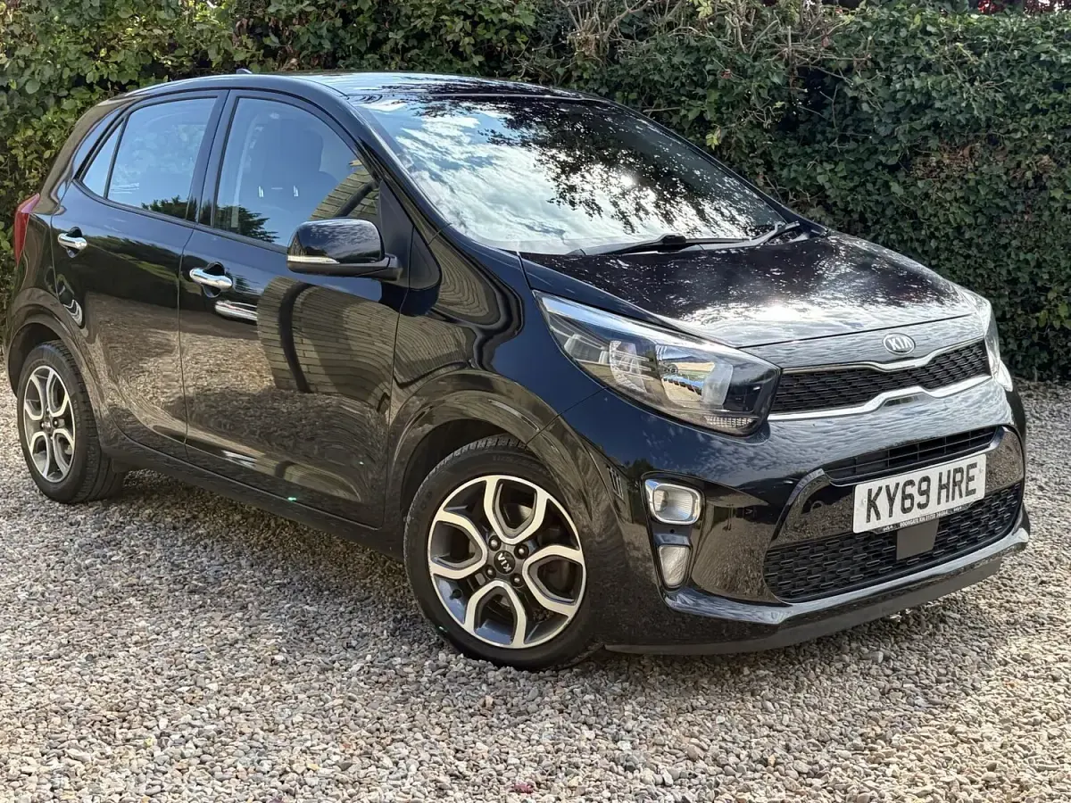 Used Kia Picanto 84 HP (61 kW) 2019 Black Hatchback