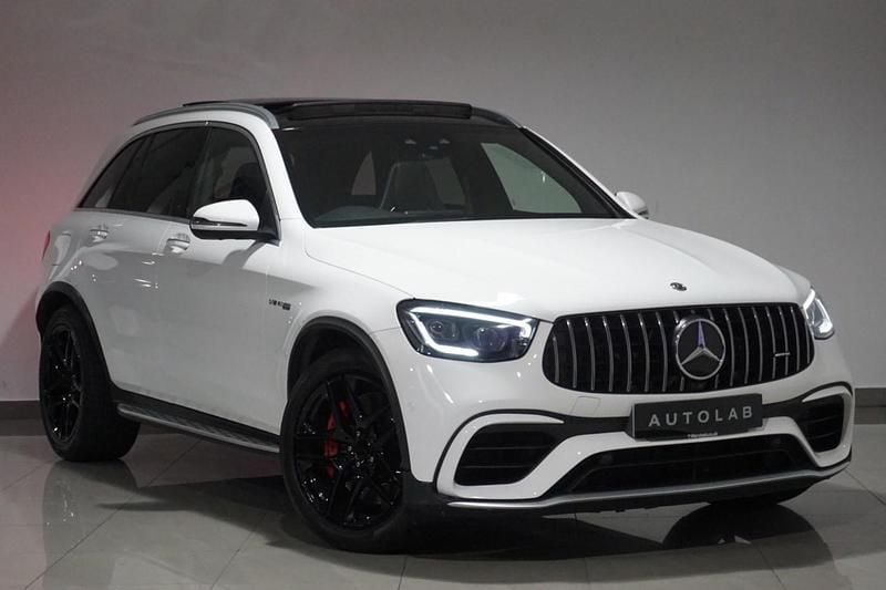 White Used 2019 Mercedes GLC63 AMG Premium Plus Estate | £44,875 (Fair price) - Image 1/3
