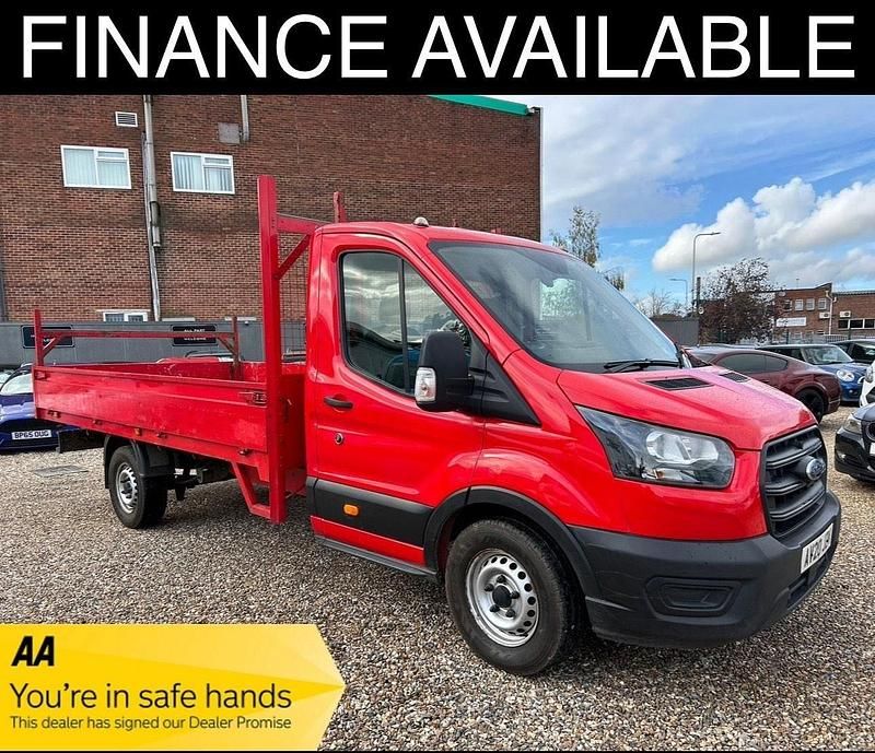 Red Used 2020 Ford Transit S Cabriolet | £5,495 (A bit pricey) - Image 1/3