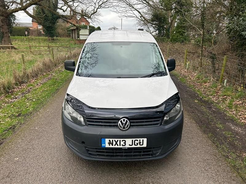 Used VW Caddy 75 HP (55 kW) 2013 White MPV