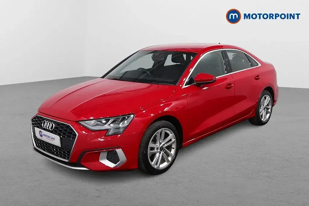 Used Audi A3 Sport 150 HP (110 kW) 2023 Red Sedan