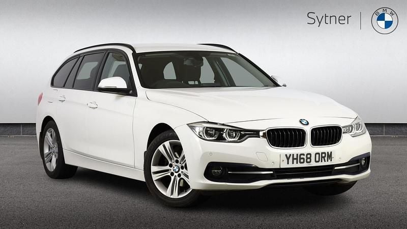 Used BMW 318 Sport Line 148 HP (108 kW) 2019 White Estate