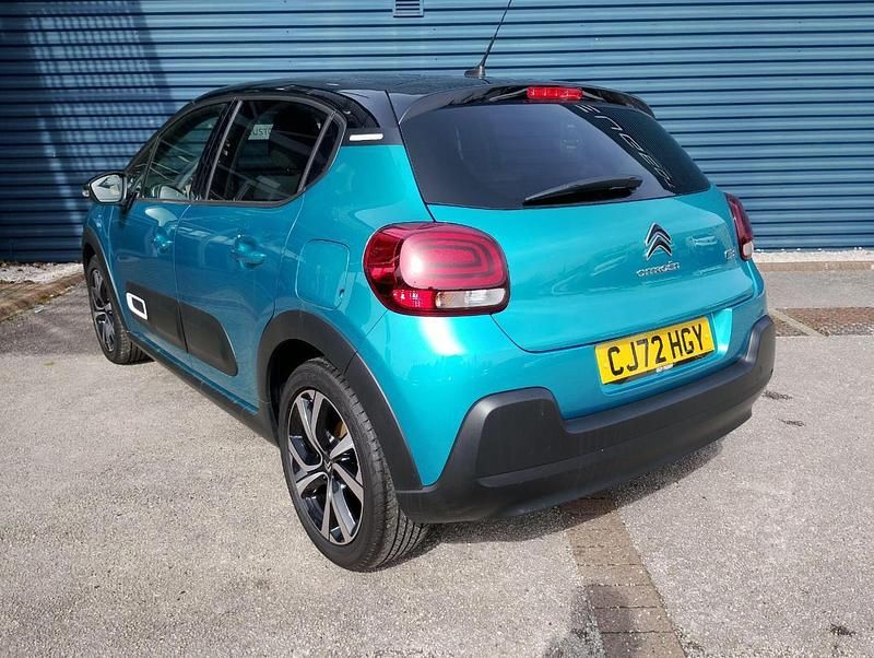 Used Citroën C3 PureTech 108 HP (79 kW) 2023 Blue Hatchback
