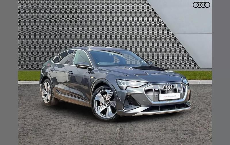 Grey Used 2021 Audi e-tron Sportback S-Line SUV | £24,999 (Fair price) - Image 1/4