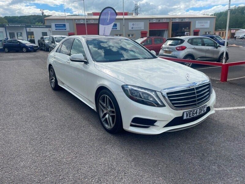 White Used 2014 Mercedes S350 AMG line Sedan | £20,991 (A bit pricey) - Image 1/4