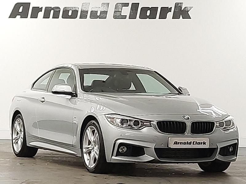Silver Used 2015 BMW 435 M Sport Coupe | £12,998 (Good price) - Image 1/4