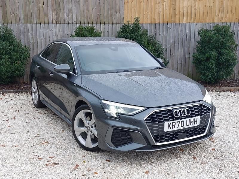 Used Audi A3 S-Line 150 HP (110 kW) 2020 Grey Hatchback