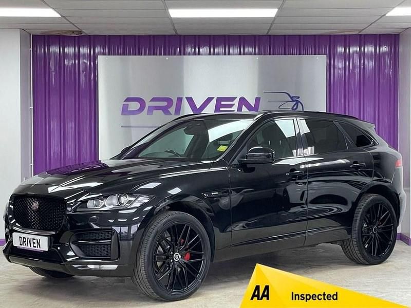 Black Used 2018 Jaguar F-Pace R-Sport SUV | £20,300 (Fair price) - Image 1/3