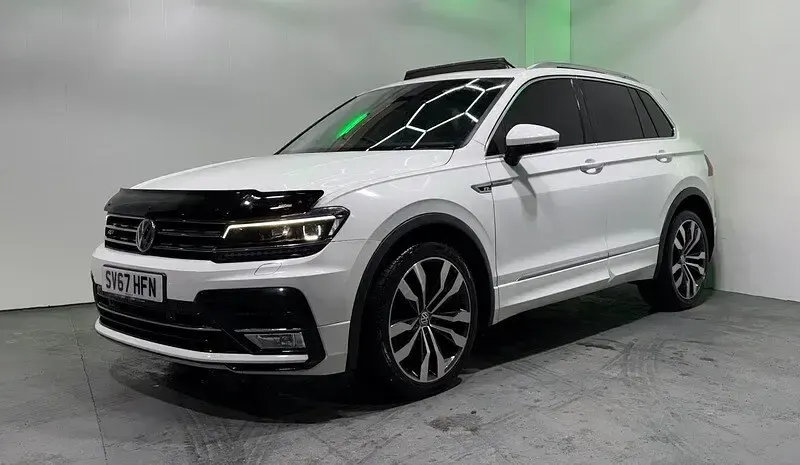 Used VW Tiguan R-line 150 HP (110 kW) 2017 White SUV