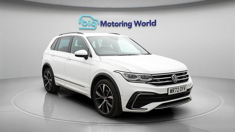 Used VW Tiguan R-line 245 HP (180 kW) 2022 White SUV