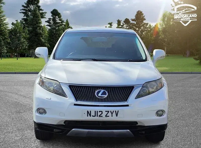 Used Lexus RX450h 2012 White SUV