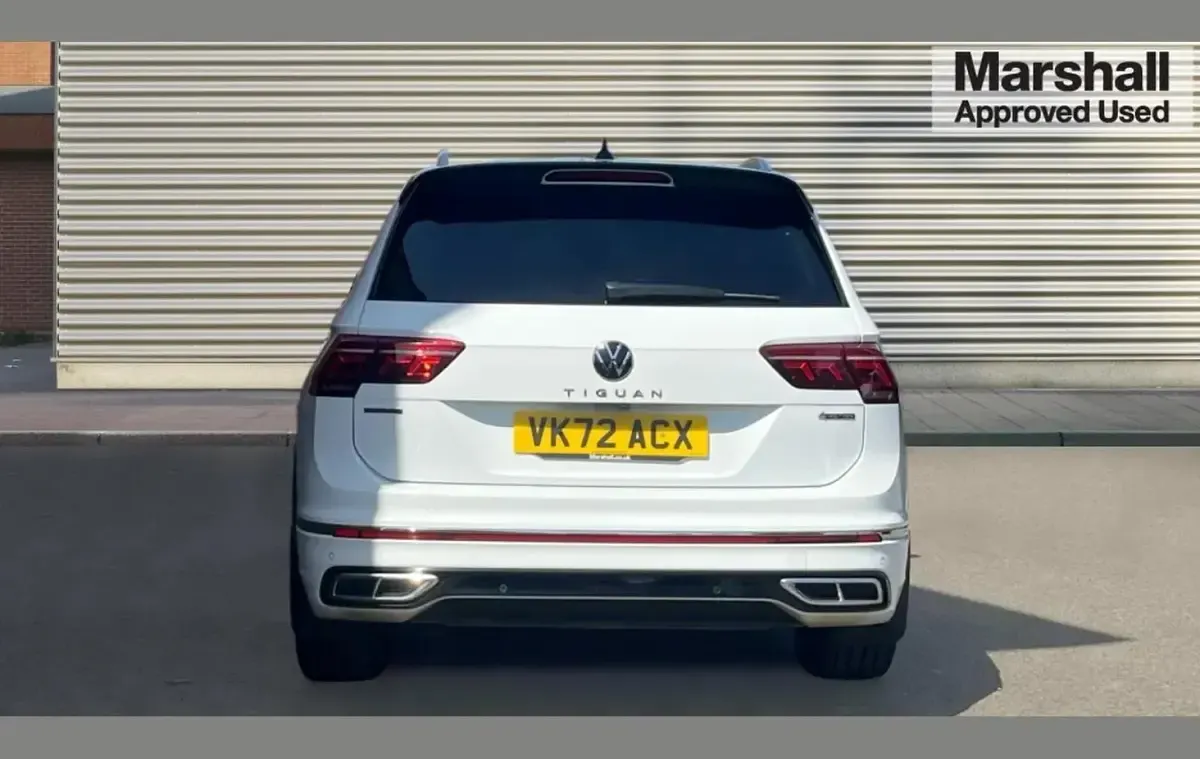 Used VW Tiguan Allspace R-line 245 HP (180 kW) 2022 White SUV