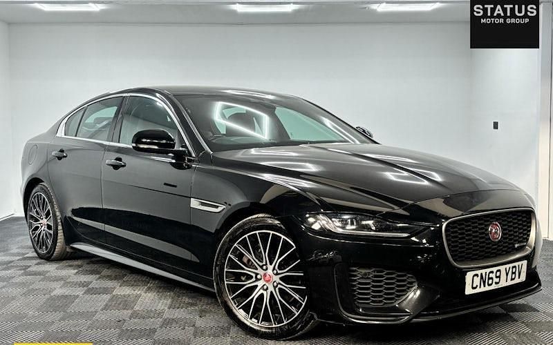 Used Jaguar XE R-Dynamic 249 HP (183 kW) 2019 Black Sedan