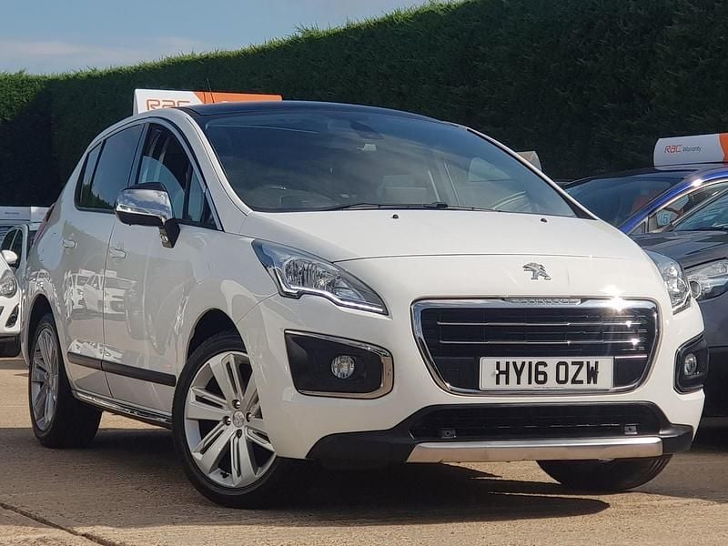 White Used 2016 Peugeot 3008 Allure Hatchback | £9,495 (Super price) - Image 1/4